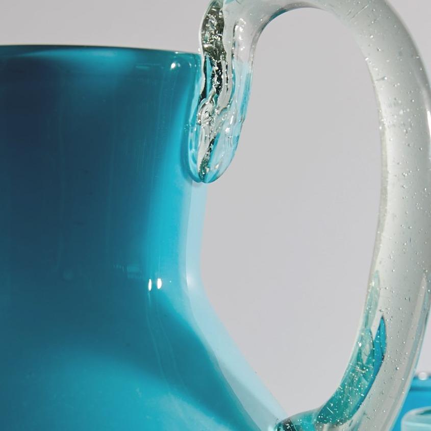 Verve Culture Handblown Glass Pitcher Housewares Verve Culture 