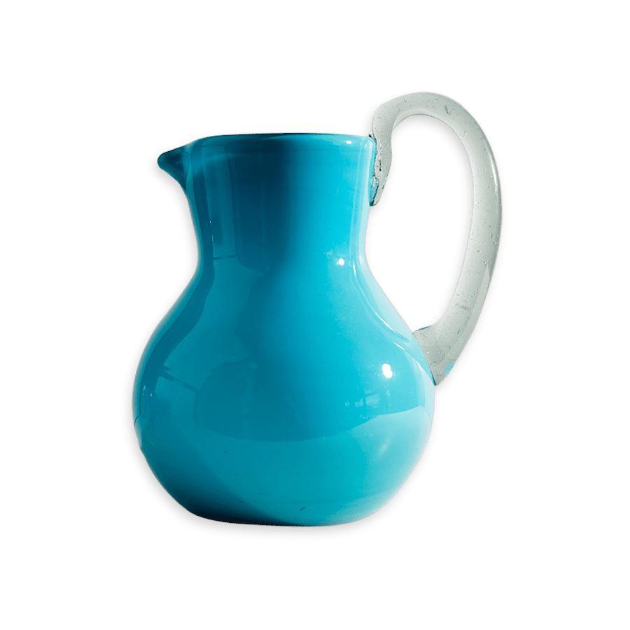 Verve Culture Handblown Glass Pitcher Housewares Verve Culture 