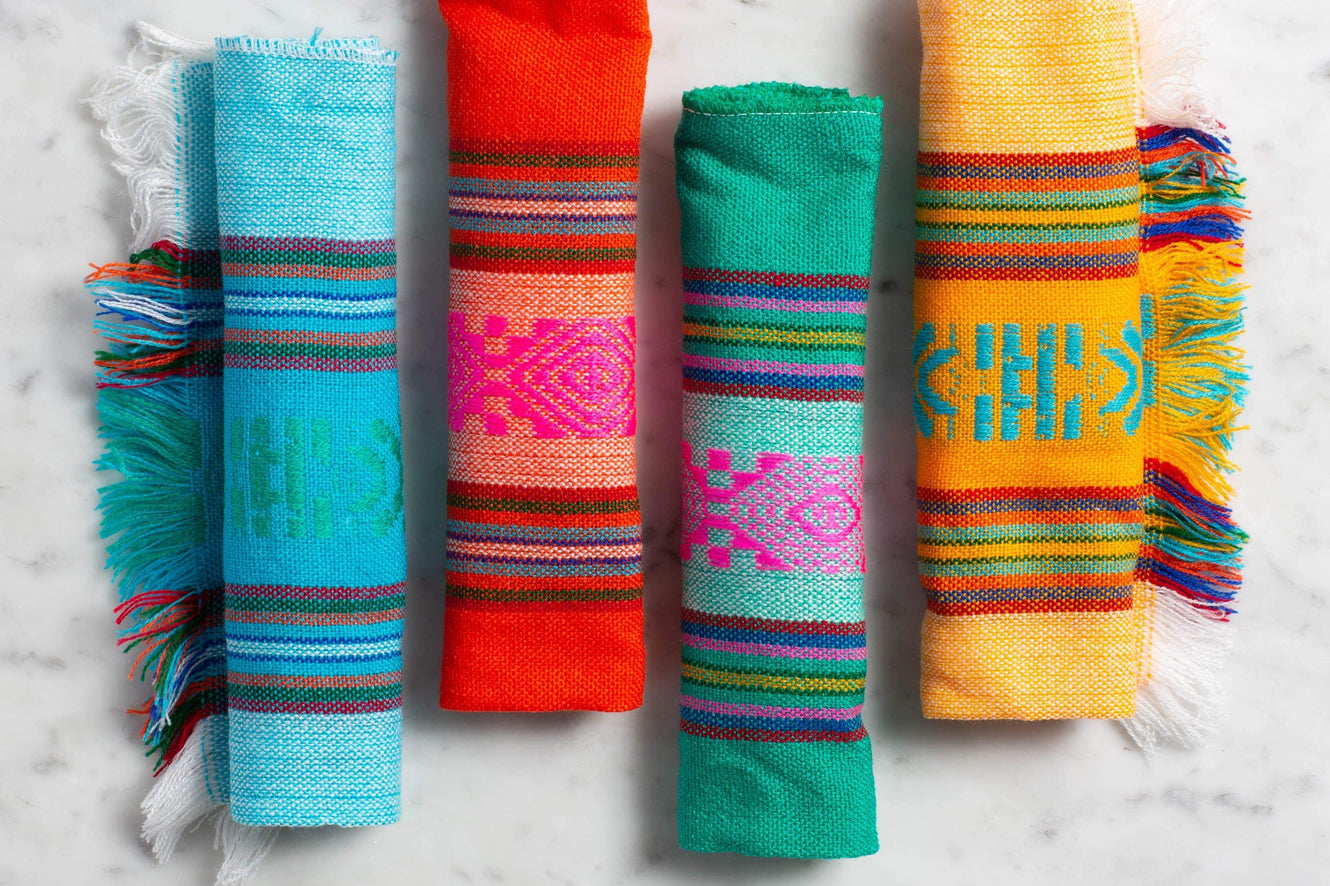 Mexican textiles with a modern twist.