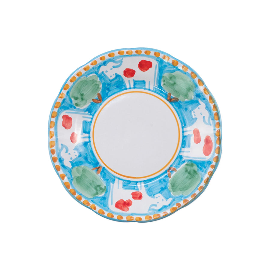 Vietri Campagna Collection Salad Plate Plates Vietri Mucca (Cow) 