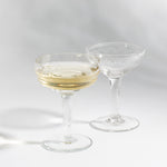 Vintage Champagne Coupes — Set of 2 Housewares Elsie Green 