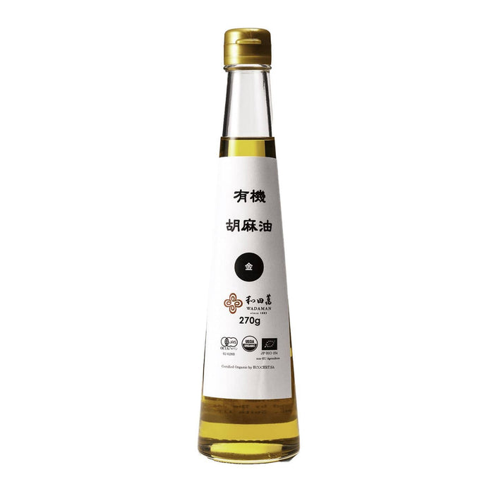 Wadaman Organic Golden Sesame Oil Pantry Japanese Pantry 